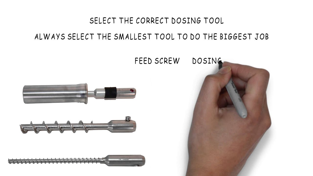 Movacolor, select a dosing tool
