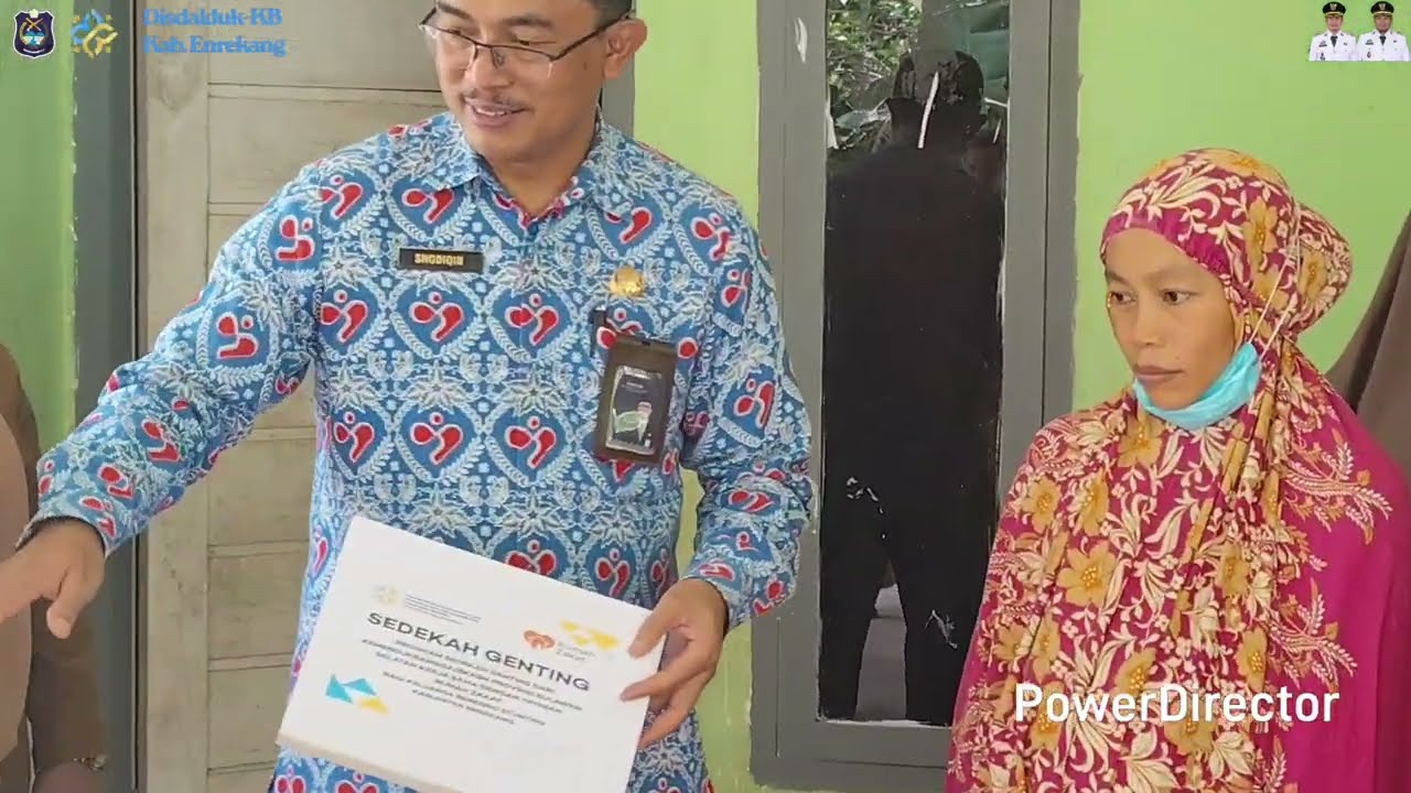 Kaper BKKBN Prov. Sulsel kunjungan ke SPPG & serahkan bantuan intervensi Genting di Kab. Enrekang,, 