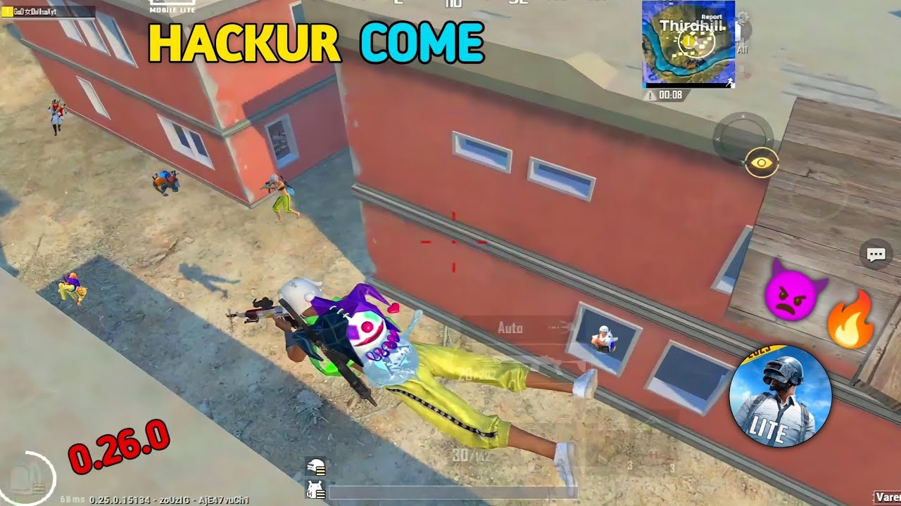 😱 HACKUR COME 🧠🔥1v4 GAMEPLAY PUBG MOBILE LITE BGMI LITE | DELLSO X