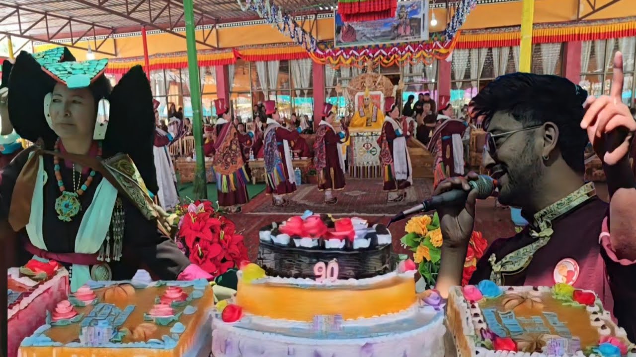 Grand 90th Birthday Celebration of His Holiness the Dalai Lama | Diskit Nubra