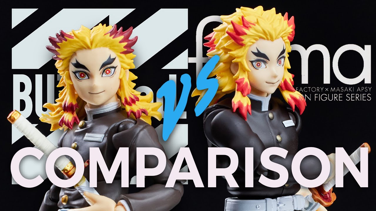 BUZZMod vs Figma : Rengoku Kyojuro - Comparison