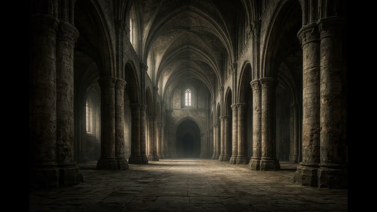 Dark Fantasy Cathedral Ambience — The Nave | Vast Gothic Hall Soundscape (36 Minutes)