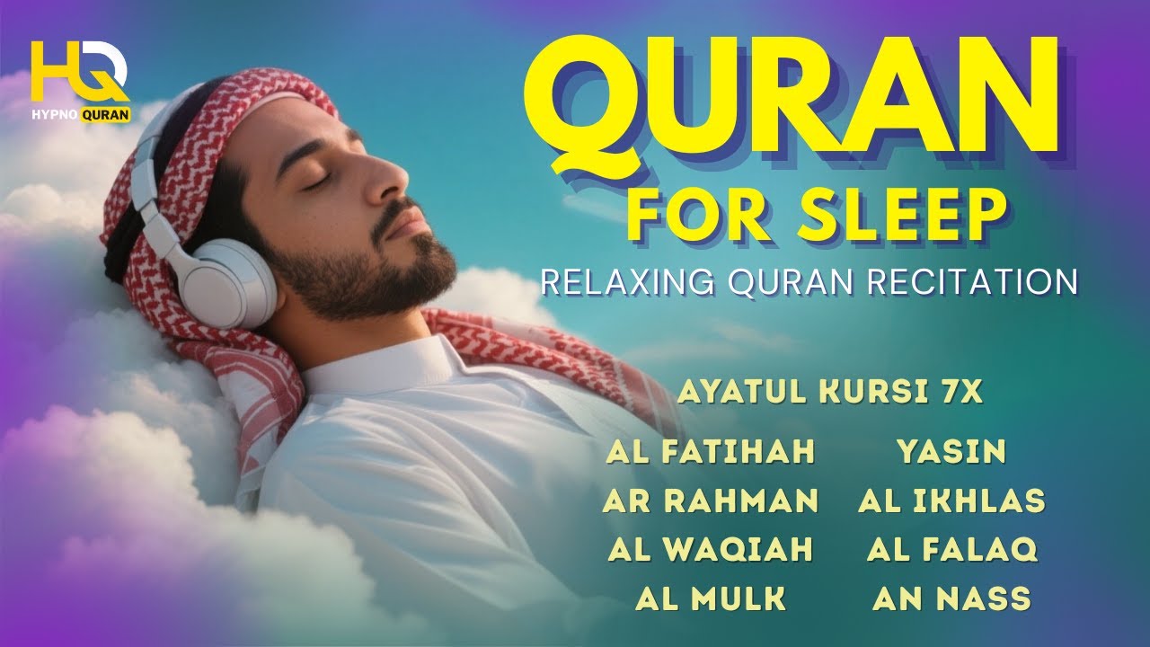 Fall Asleep to Soothing Quran ✦ Ayatul Kursi, Yasin, Ar Rahman, Al Waqiah, Al Mulk