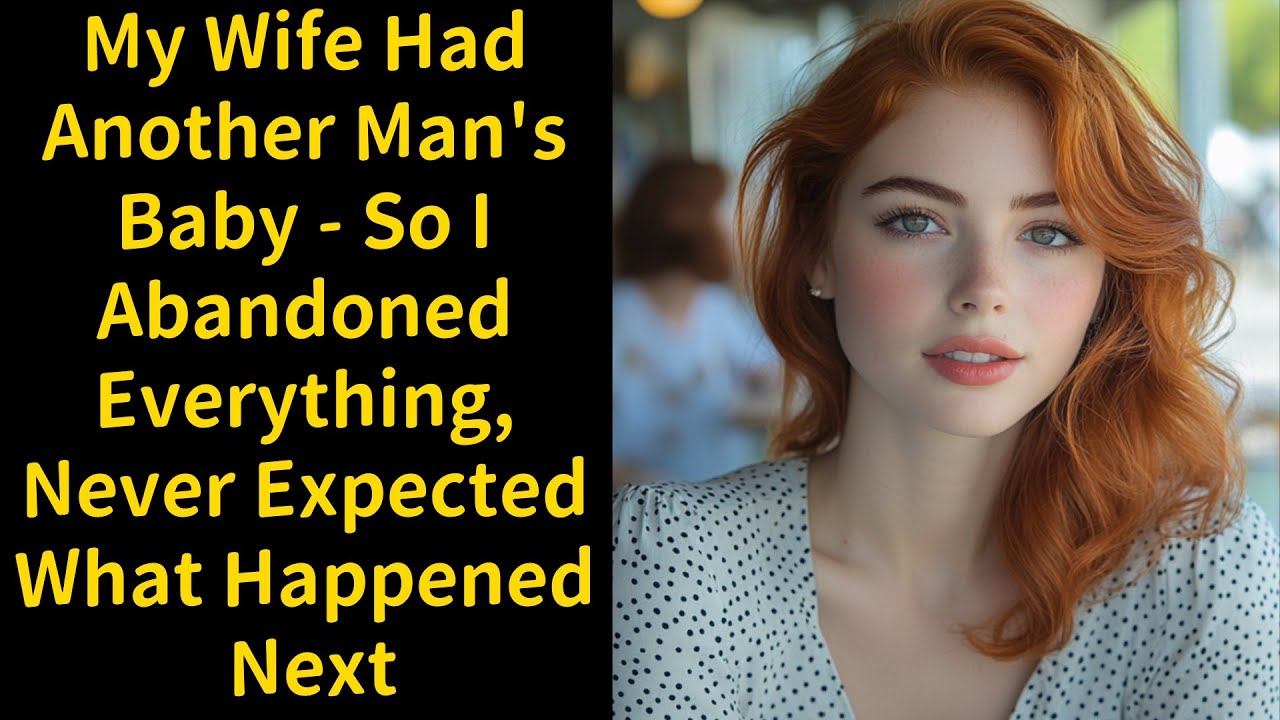 My Wife Had Another Man's Baby - So I Abandoned Everything, Never Expected What Happened Next
