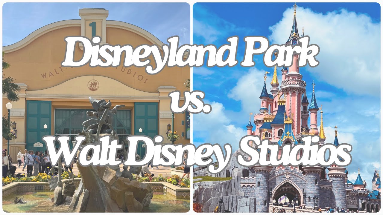 Disneyland Park vs. Walt Disney Studios: Welcher Park ist das Geld wirklich wert? Der Vergleich!😱✨