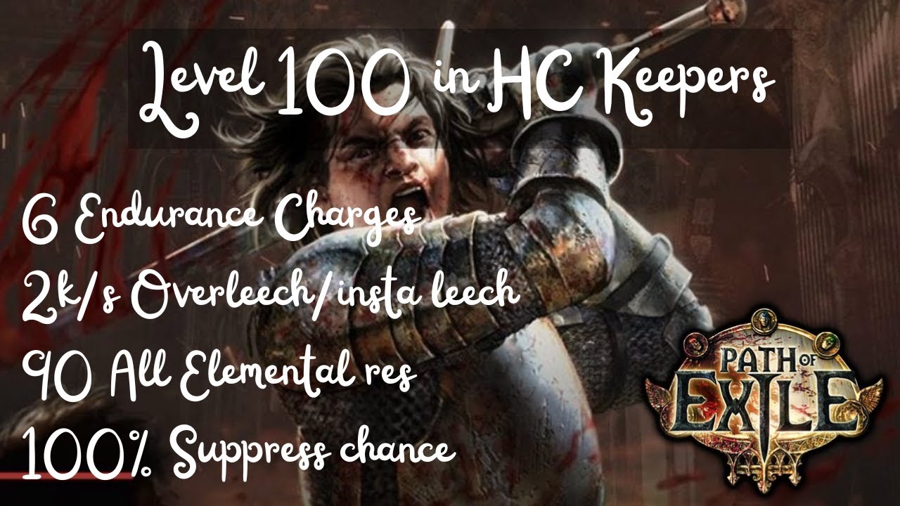 Level 100 in HC Keepers with Slayer Earthshatter