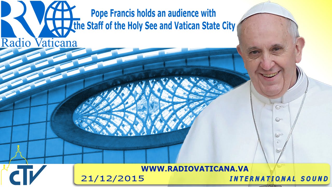 Special Audience for Vatican Employees - 2015.12.21