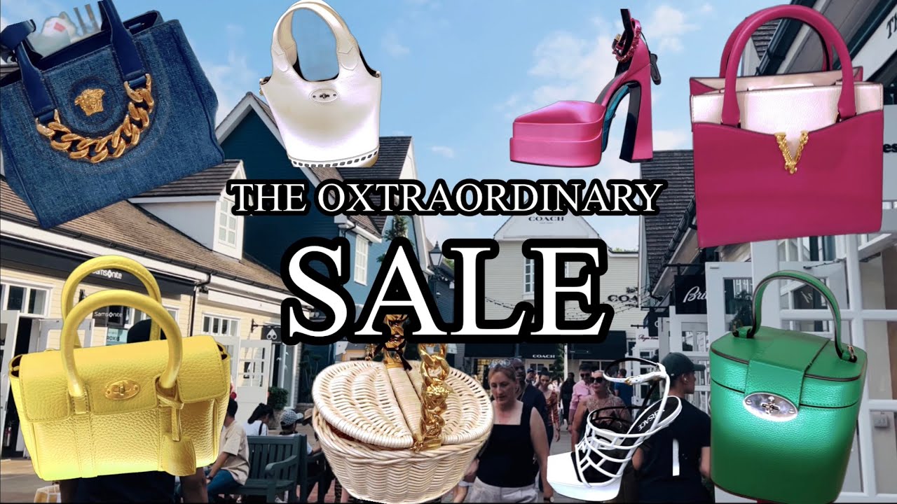 BICESTER VILLAGE THE EXTRAORDINARY SALE 🛍Mulberry, Versace