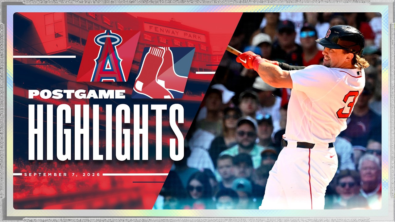 RED SOX HIGHLIGHTS: Red Sox vs. Angels - Adley Rutschman Crushes 3-Run Home Run