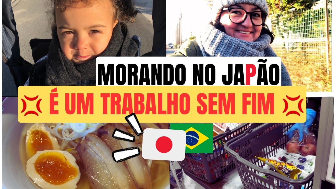 É UM TRABALHO SEM FIM …Vlog MORANDO NO JAPÃO 🇯🇵 