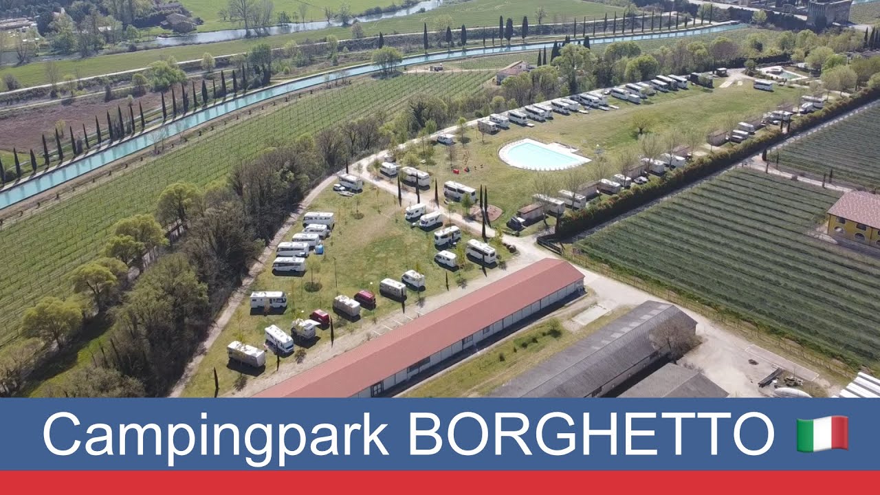 Campingpark Borghetto - Wohnmobilstellplatz Borghetto Italien / #topstellplatz womoclick