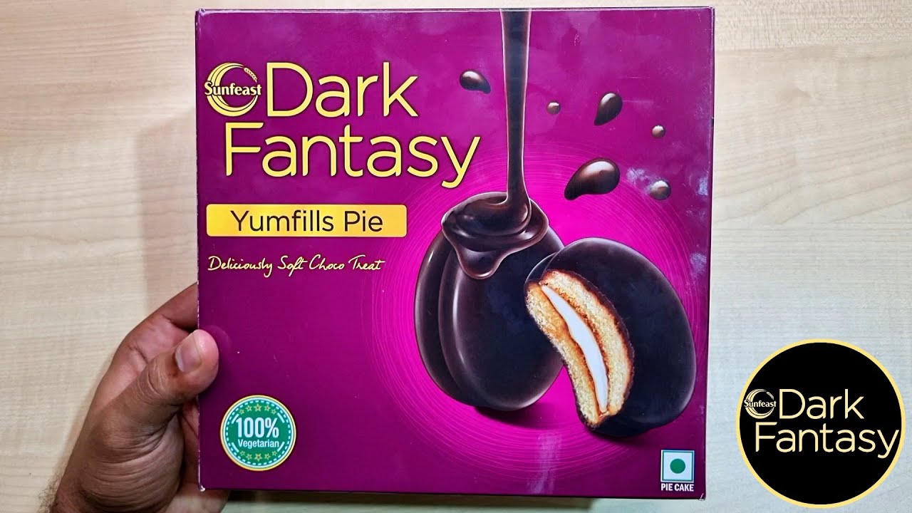 Sunfeast Dark Fantasy Yumfills Pie 253g | Ingredients, Taste, Price, Ad | Sunfeast Yumfills Pie Cake