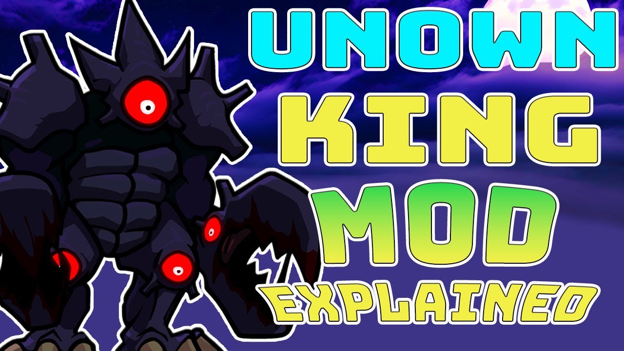 Unown King's Curse Mod Explained in fnf (Hypno's Lullaby 2.0)