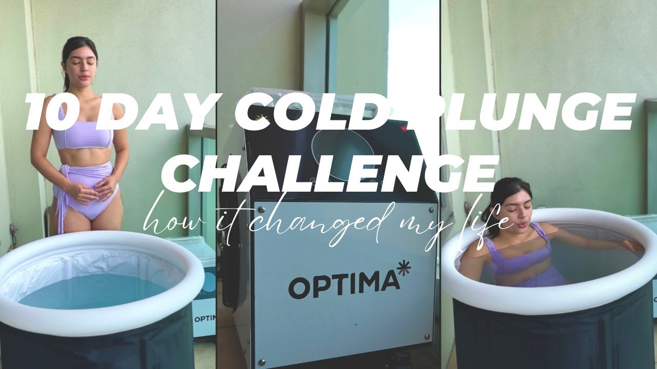 10 Day Cold Plunge Challenge with OPTIMA | How it changed my life