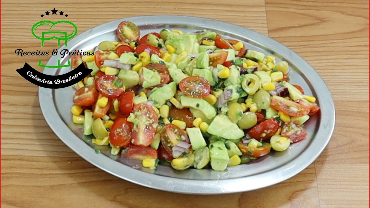 FAÇA ESTA SALADA DE ABACATE QUE VOCÊ VAI SE SURPREENDER!!