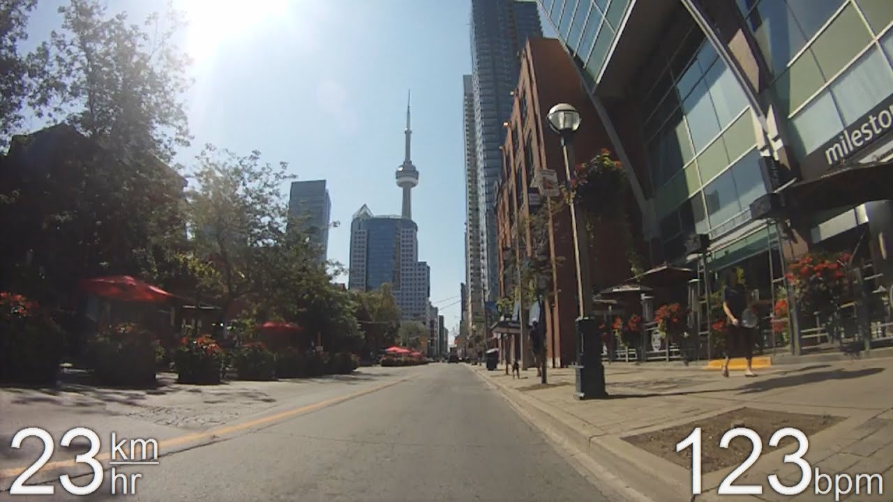 City Cycling - Toronto - Midtown to the Rogers Centre