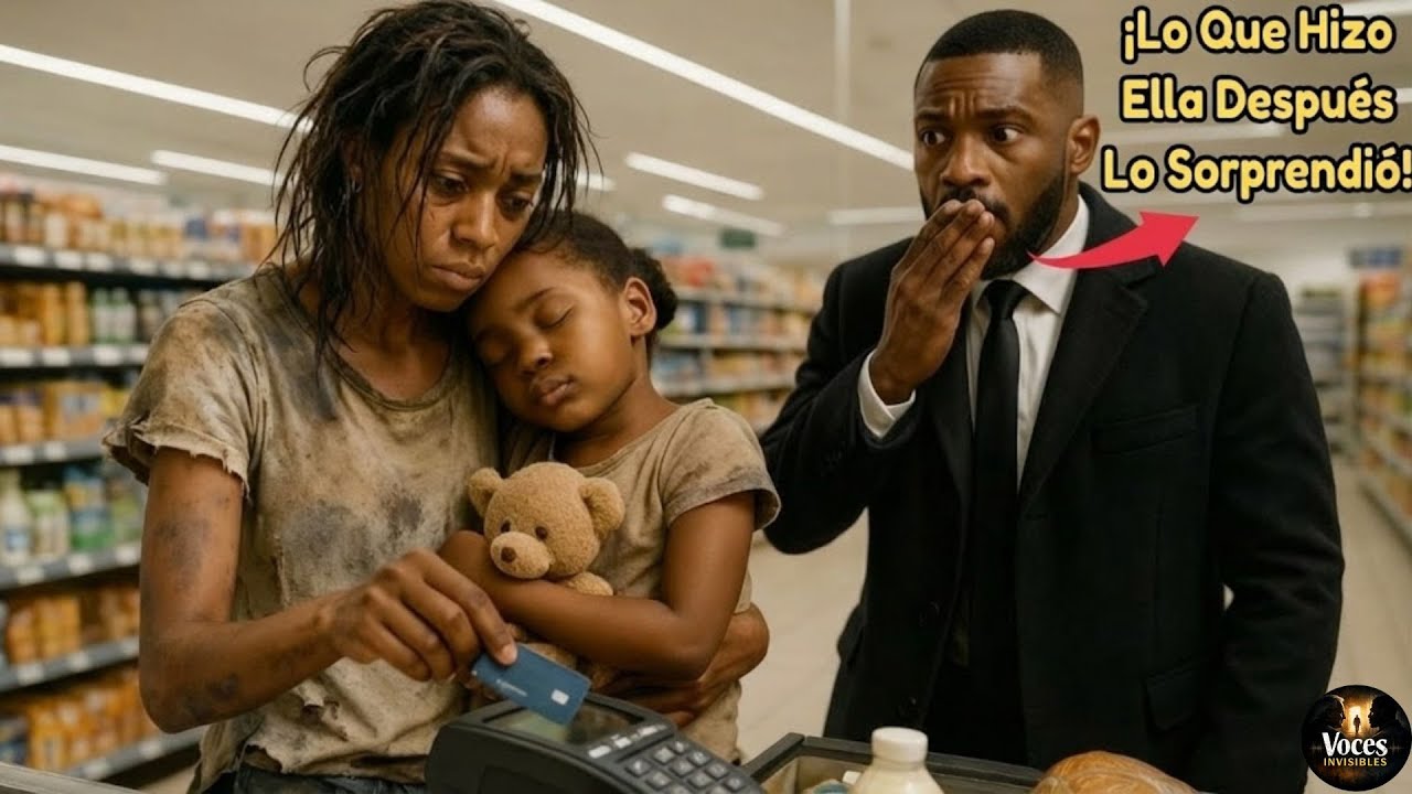 Millonario dio su tarjeta a una madre soltera por 24 horas y terminó llorando | Voces Invisibles