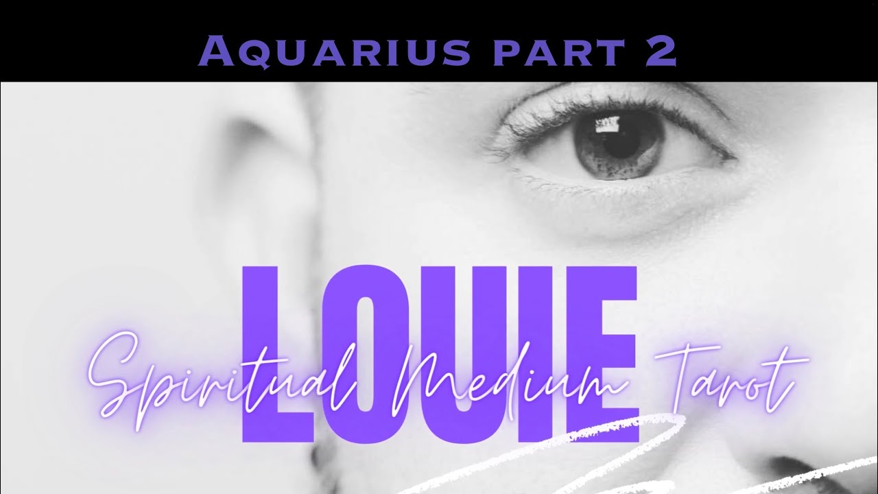 AQUARIUS VIDEO 2 of 2| SOMEONE HAS TAKEN THIS TOO FAR! TRIGGER WARNING. ISSUES UPLOADING