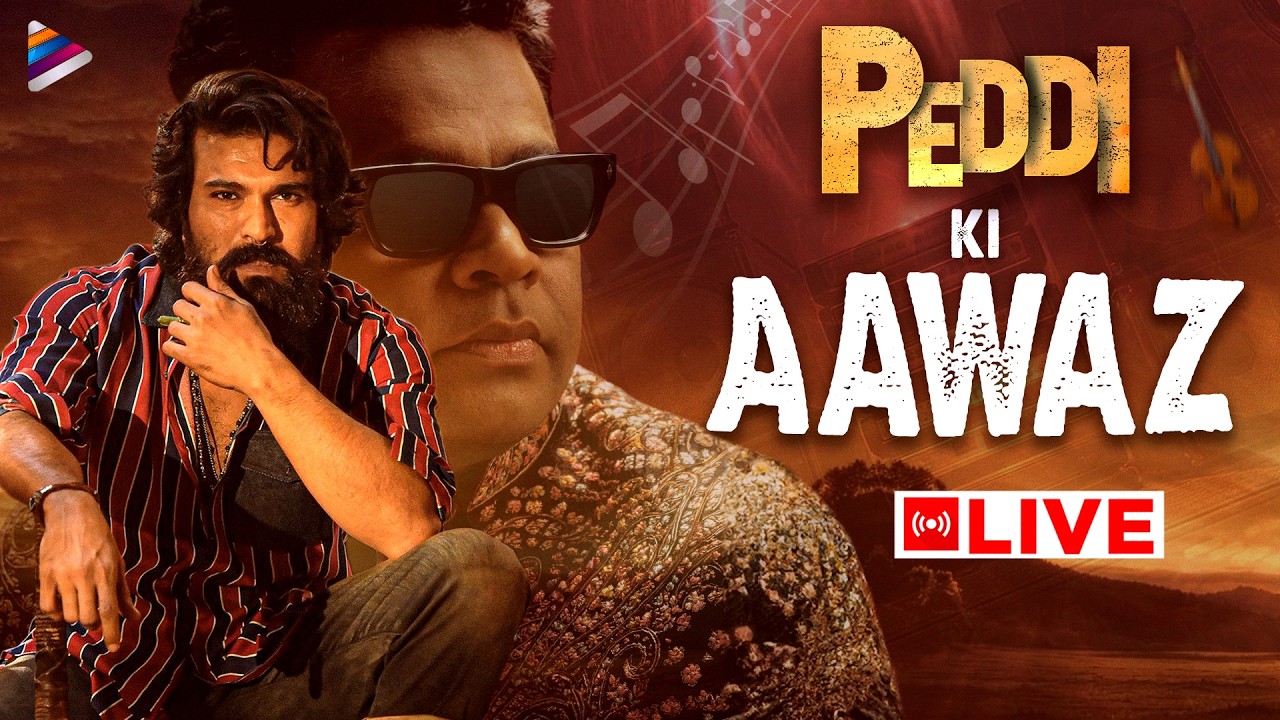 PEDDI KI AAWAZ Bhopal Event LIVE | Ram Charan | Janhvi Kapoor | AR Rahman | Buchi Babu | TFN