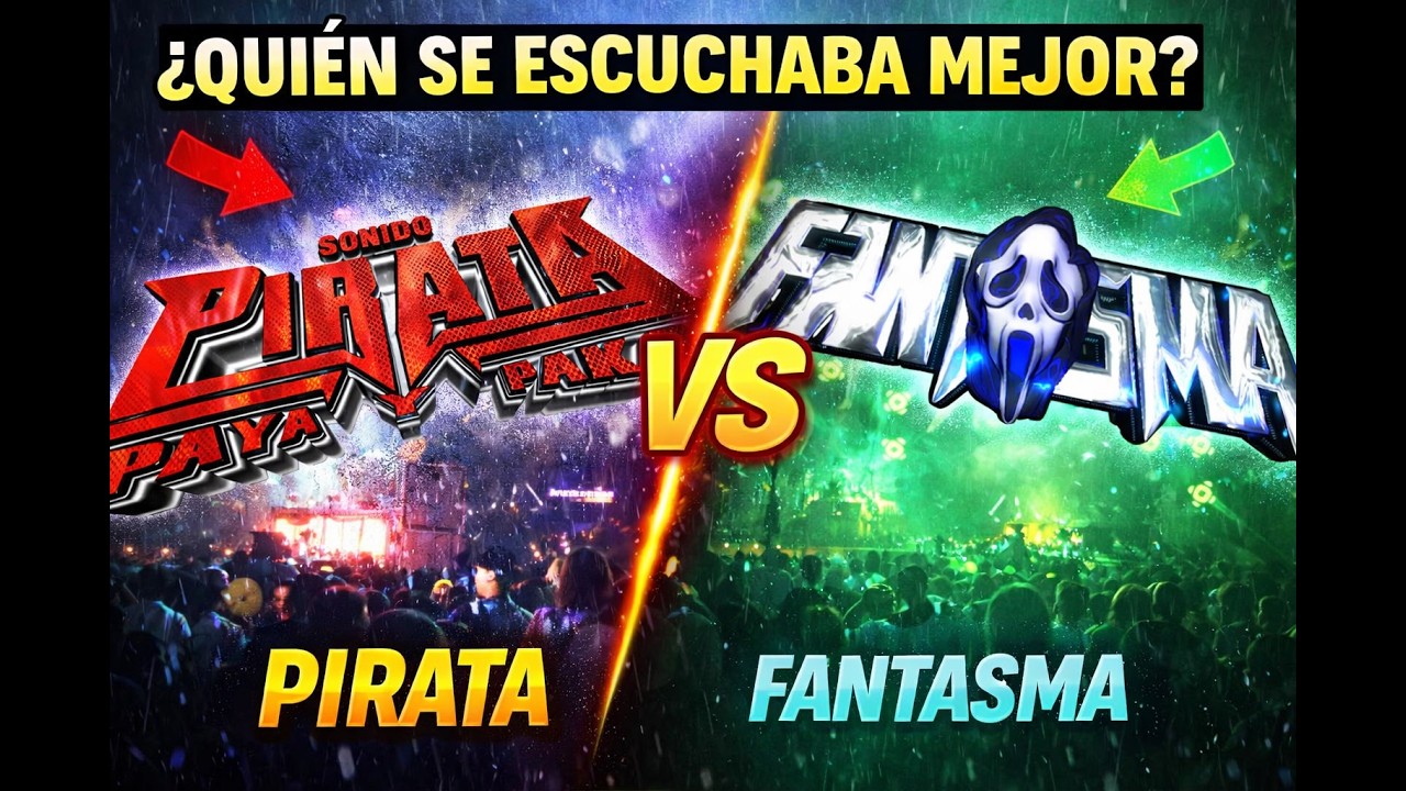 Pirata vs Fantasma 😳 ¿Quién se escuchaba mejor en Tianguismanalco?
