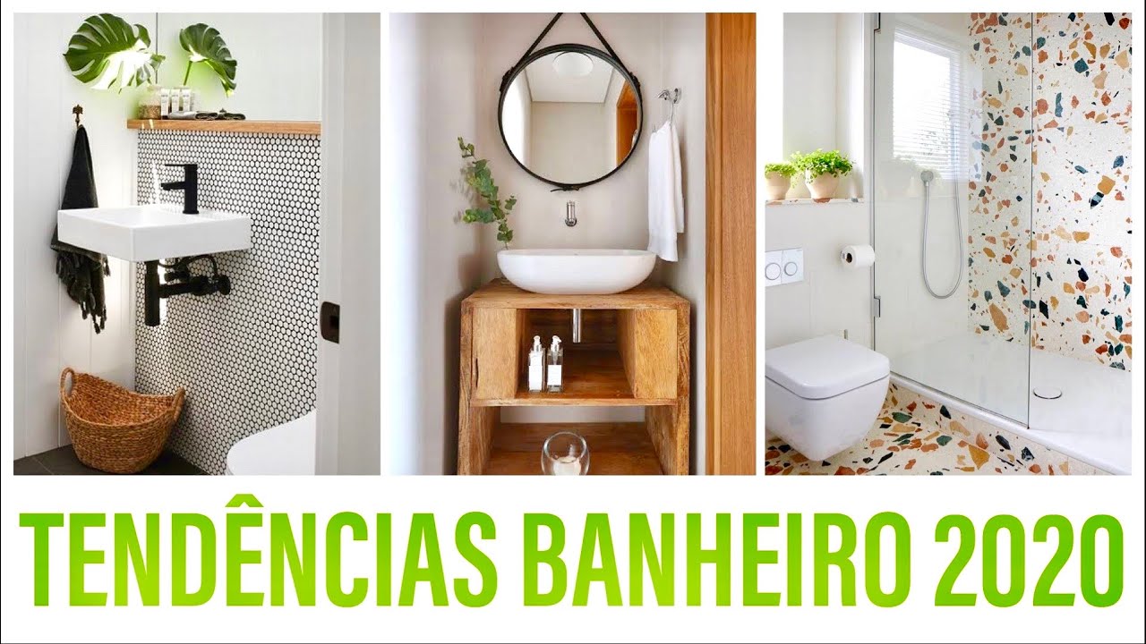 Tendências para BANHEIRO em 2020