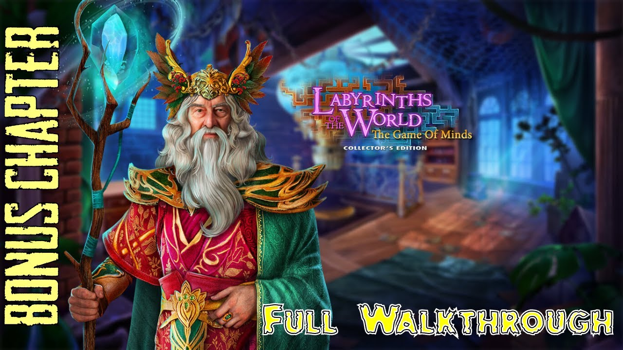 Let's Play - Labyrinths of the World 14 - The Game of Minds - Bonus Chapter Full Walkthrough