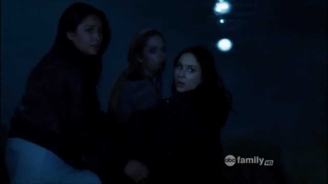 PLL 2x15 Hanna & Lucas The Lake scene