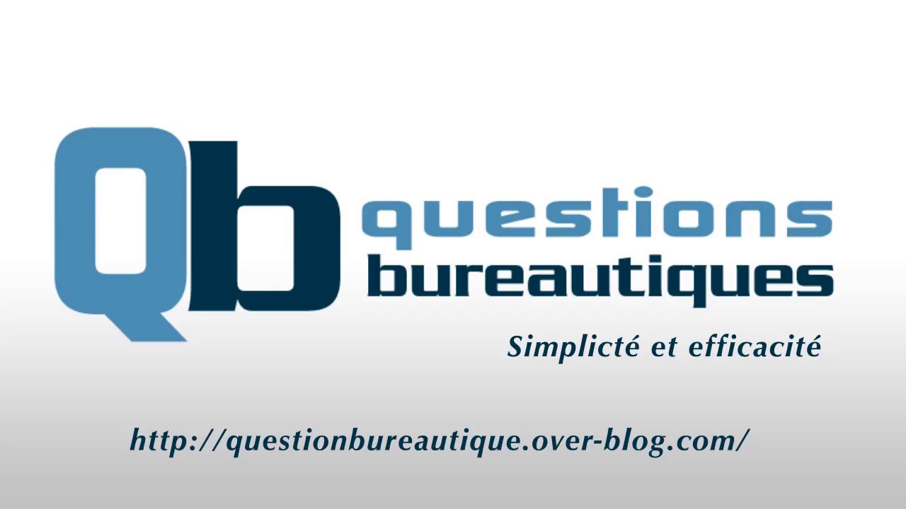 Création d'une macro sous word
