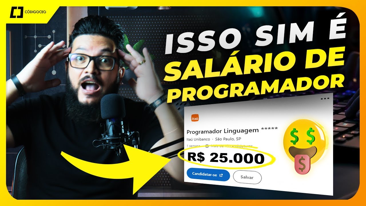 QUAL LINGUAGEM DE PROGRAMAÇÃO QUE MAIS PAGA BEM NO BRASIL? 😱