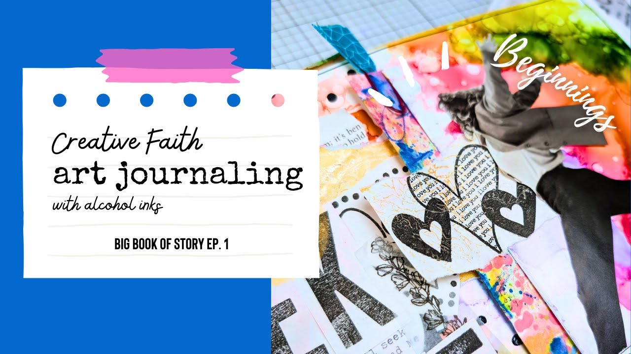 Creative Faith Art Journaling With Alcohol Inks