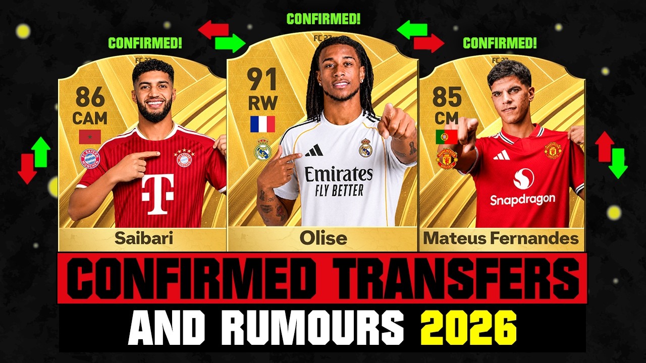 FIFA 27 | NEW CONFIRMED TRANSFERS & RUMOURS! 🚨🔥 ft. Olise, Saibari, Mateus Fernandes... etc