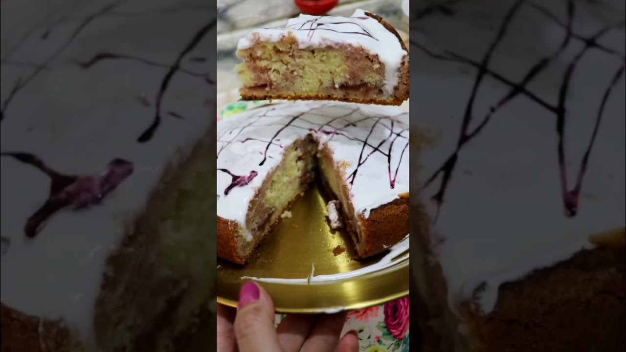 الجو دا مش عايز غير الكيك دي 😋الذ وأخف كيك في الدنيا تدوب في الفم 🥰 اقتصاديه /جاتوه 🍓#كيك #كيكة