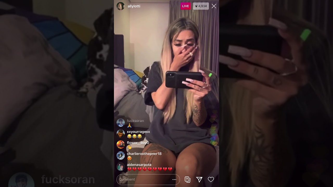 Ally Lotti reacts to Juice Wrld “Tell Me U Luv Me” Music Video on Her Birthday💔