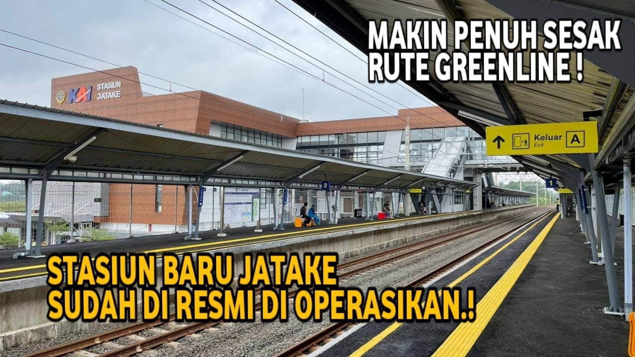 STASIUN BARU JATAKE RESMI DI FUNGSIKAN! REVIEW STASIUN TERMODERN DI INDONESIA 