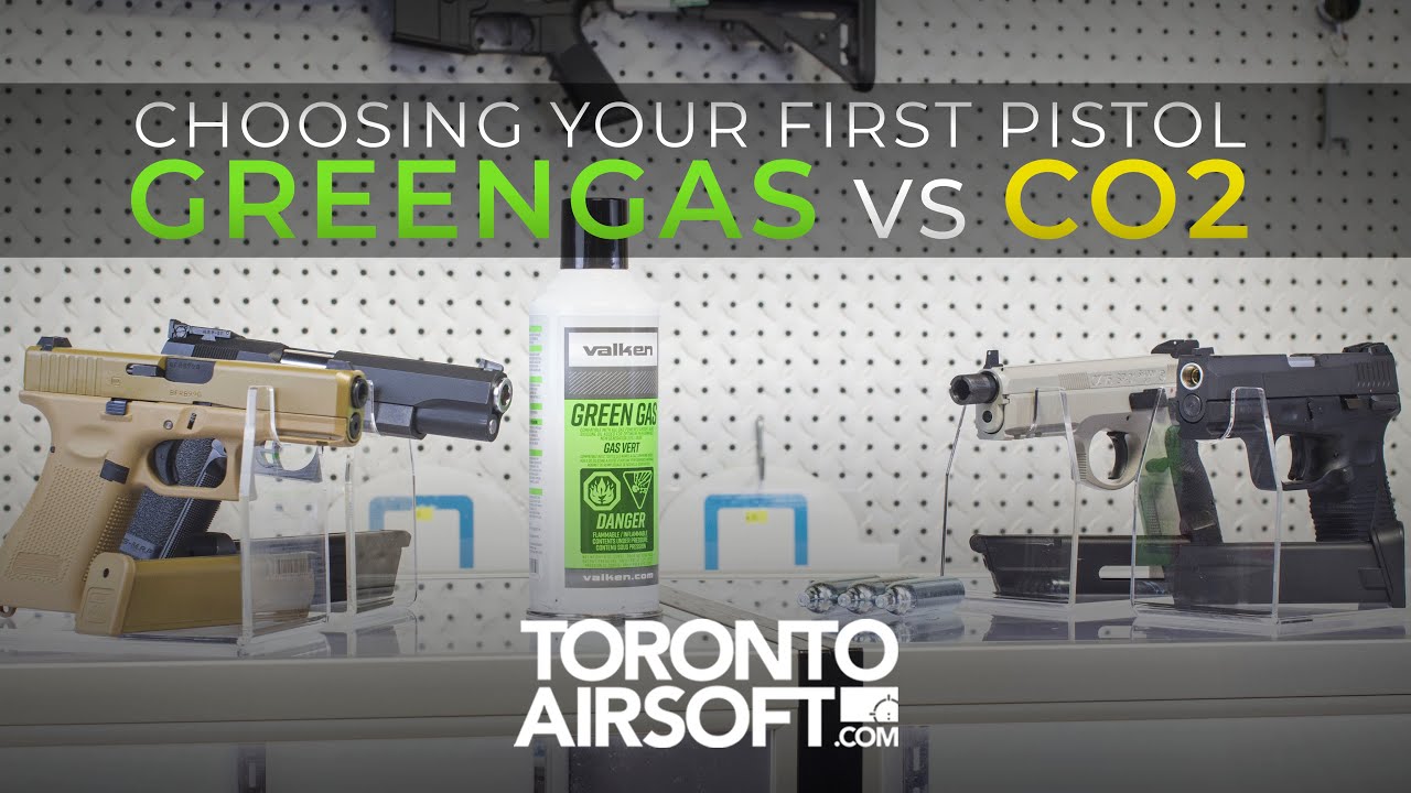 Выбор первого газового пистолета: Green Gas против CO2 - TorontoAirsoft.com