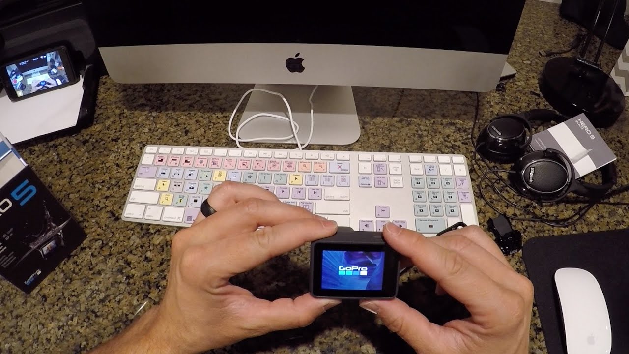 GoPro HERO5 Black Unboxing and Setup