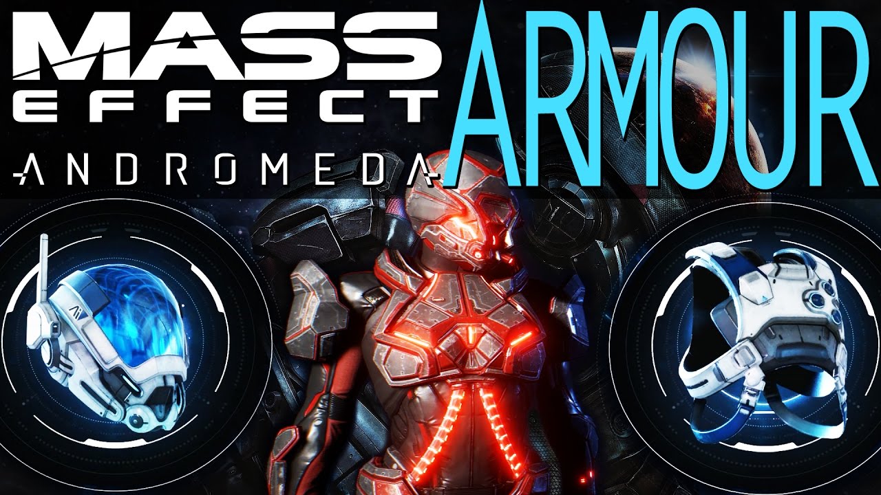 ARMOUR ANALYSIS & SHOWCASE IN MASS EFFECT ANDROMEDA ALL SETS