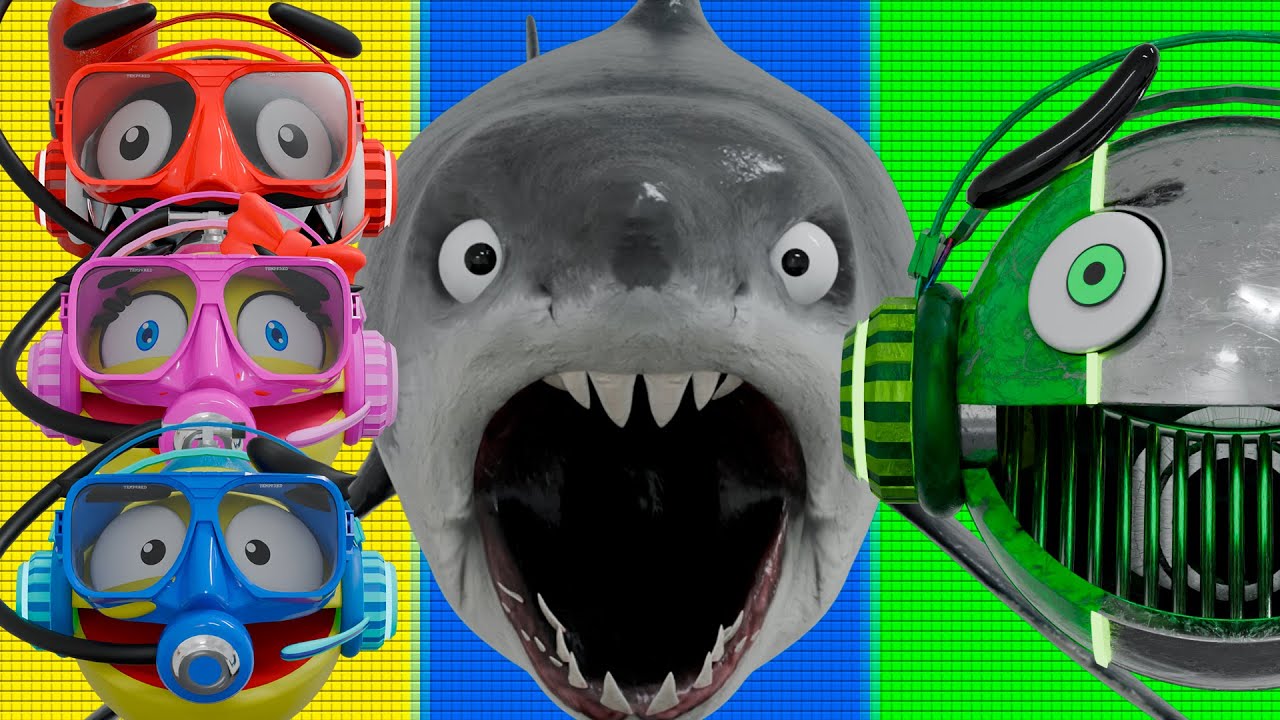 Pacman VS WHITE SHARK - Full Episode