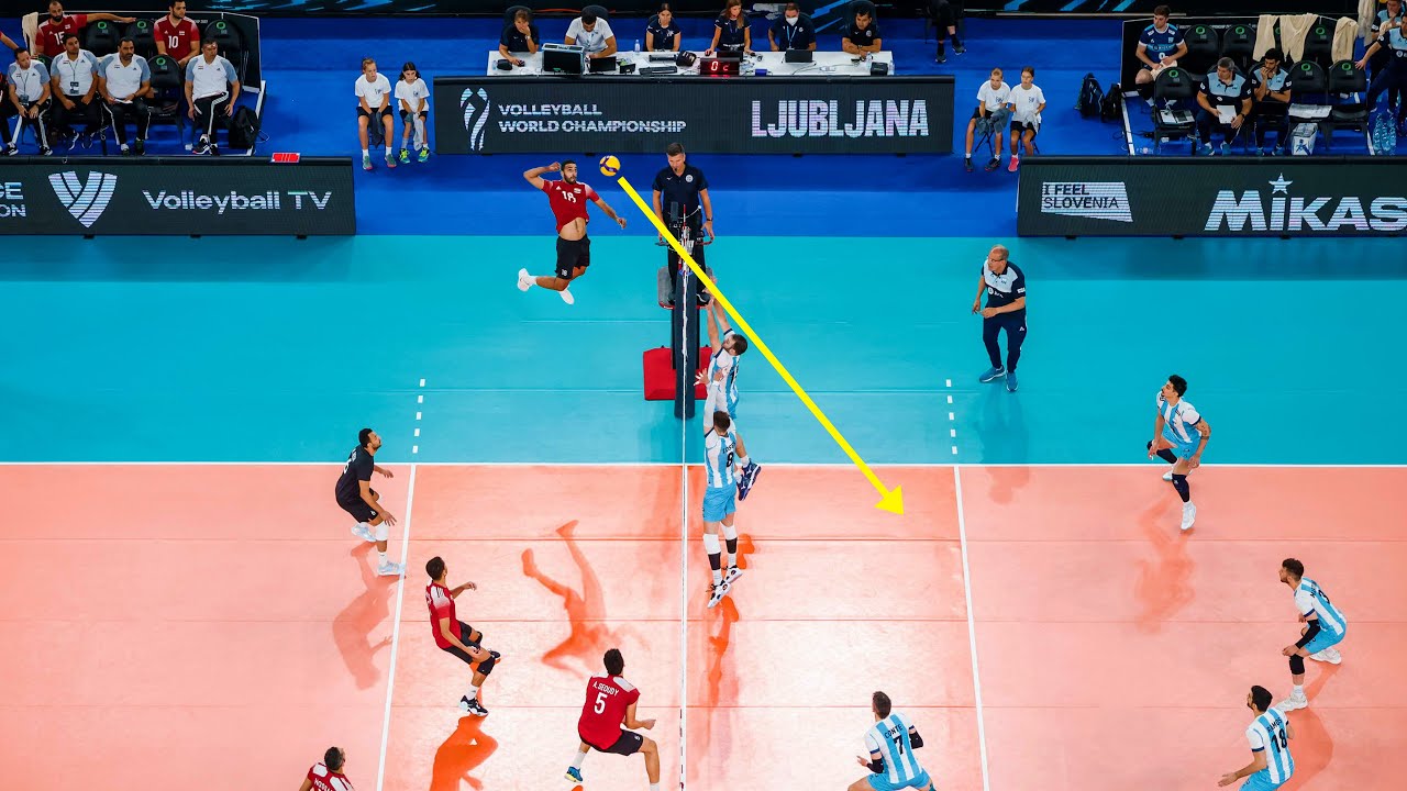 20 Most Powerful Volleyball 3rd Meter Spikes !!!