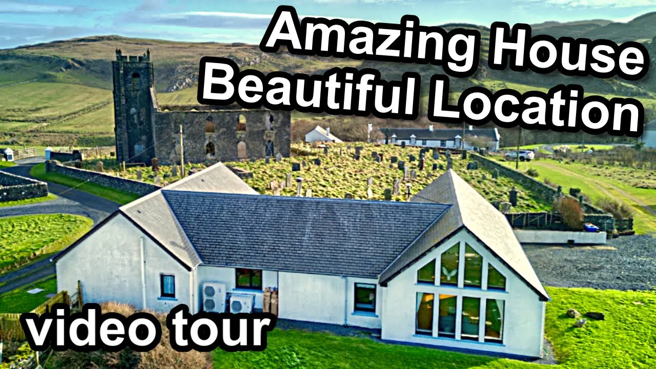 Video Tour of Shepherds Cottage, Isle of Islay. Stunning home next to Kilchoman Parish Church
