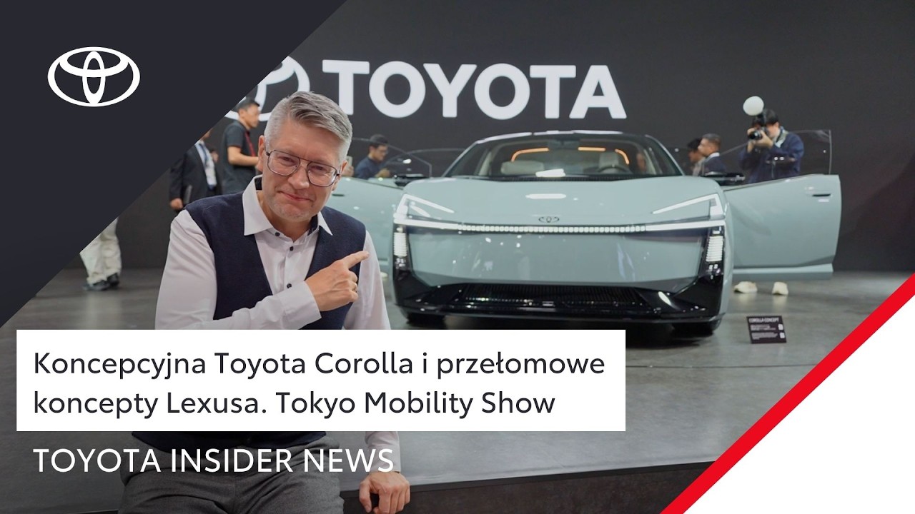 Koncepcyjna Toyota Corolla i przełomowe koncepty Lexusa. Tokyo Mobility Show | Toyota Insider News