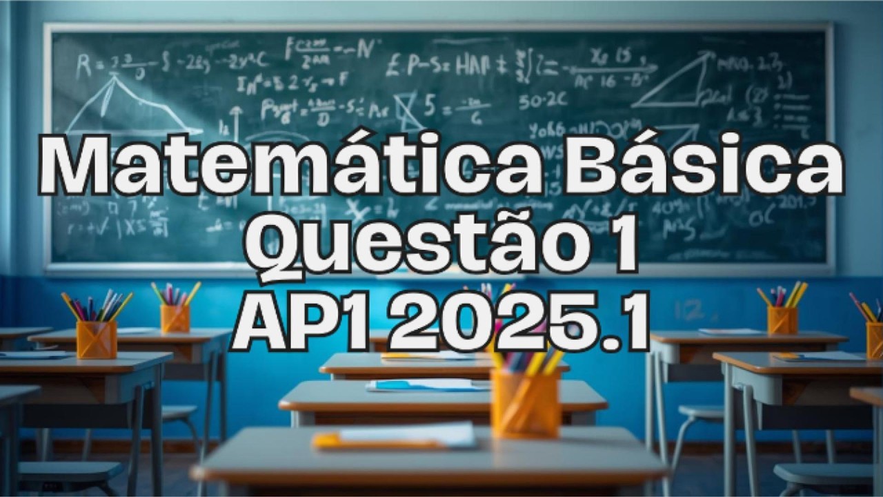 Simplificação de expressão numérica - MATEMÁTICA BÁSICA CEDERJ: Resolução Questão 1 - AP1 2025.1