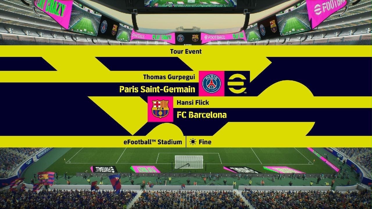 eFootball Gameplay Episode 23: PSG vs FC Barcelona
