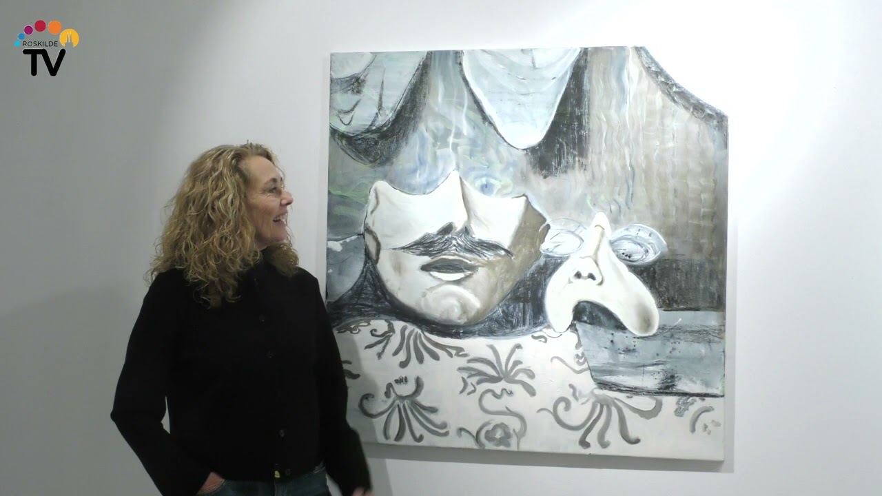 Charlotte Neel Ritto udstiller i Galleri Under Svanen i Roskilde, som har haft et godt år