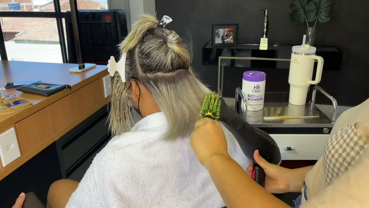 LOIRA PODE ALISAR OS CABELOS ? DICA DA GLORINHA