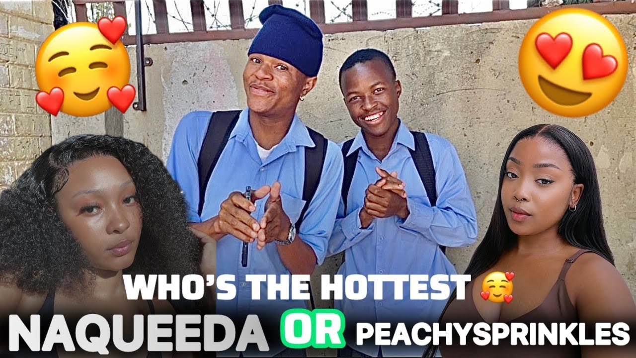 LETTING PEOPLE CHOOSE BETWEEN NAQUUEDA OR PEACHYSPRINKLES 😍😍(SCHOOL EDITION)