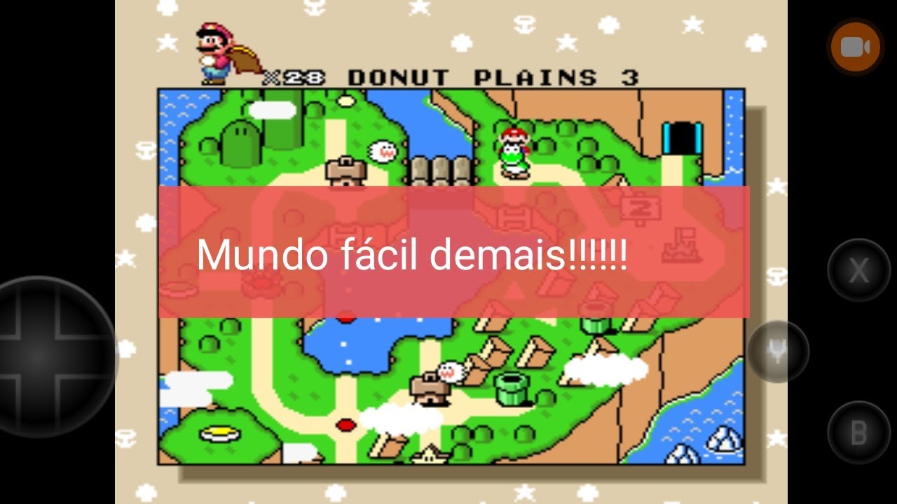 Terminei o mundo dois de Super Mario.