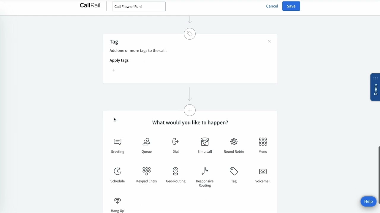 Step 4: Set up a customized call flow