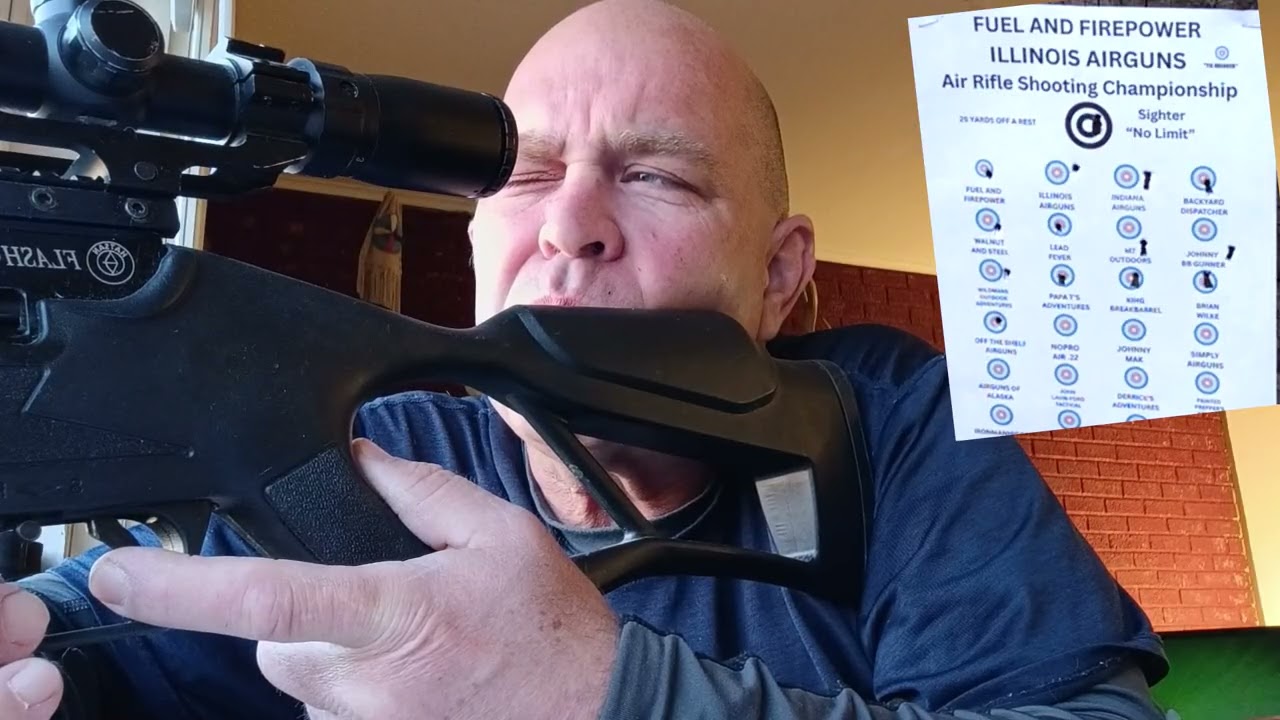 Fuel and Firepower plus Illinois Airguns air rifle Shooting Championship #airsoft #targetshooting