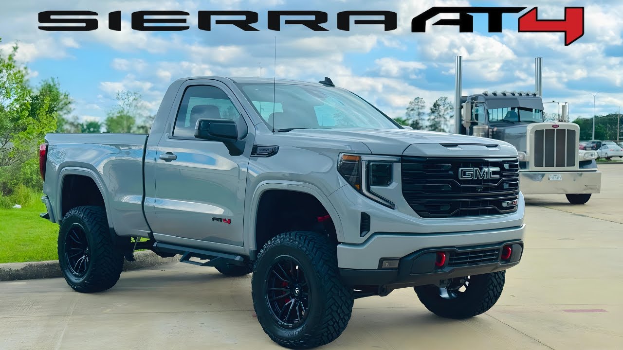 GMC SIERRA AT4 SINGLE CAB GOT THE ULTIMATE SETUP + SHOP UPDATES & MORE!